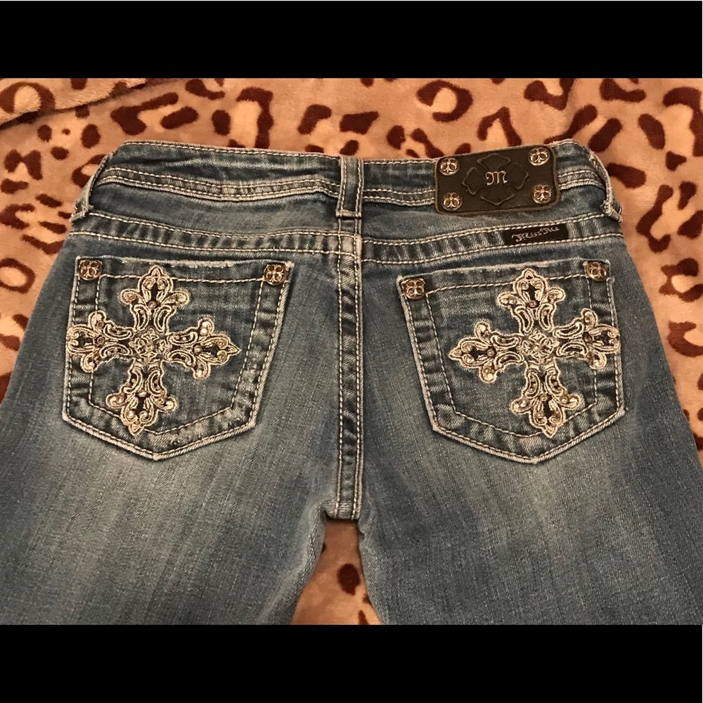 Miss Me Size 14 girls jeans,26 inseam